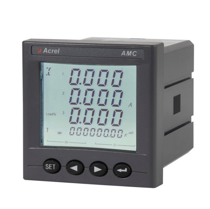 安科瑞AMC72L-E4/KC抽屜柜低壓多功能計量表 開孔67*67mm
