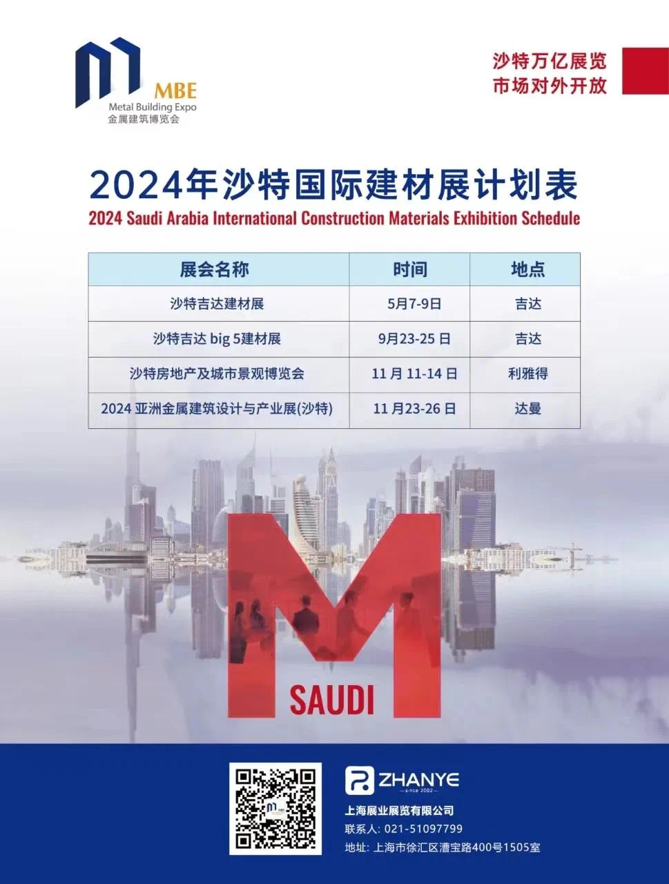 2024年沙特（吉達）五大行業展