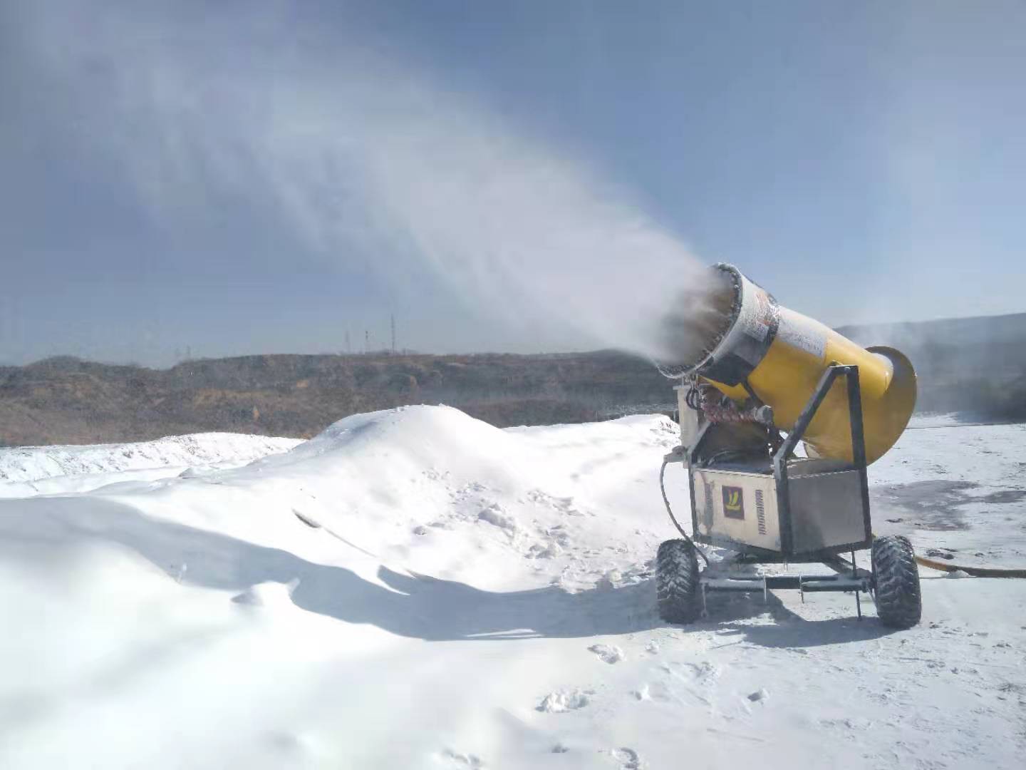 造雪景用造雪機 覆蓋面積小適用于各種場地雪景造雪