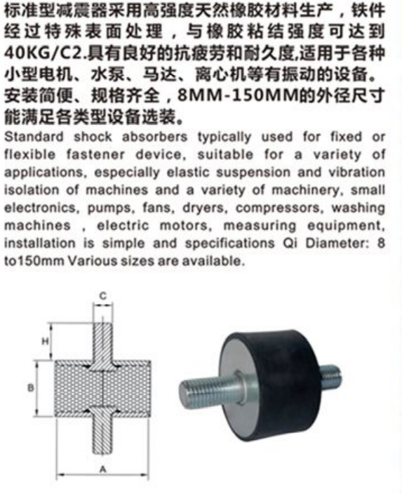 橡膠減震器，橡膠制品