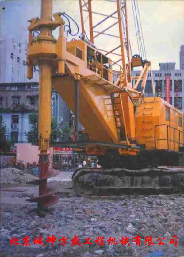 出售庫存北京城建工程機(jī)械廠KD1500附著式旋挖鉆孔機(jī)