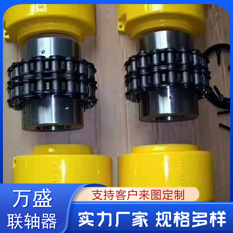 萬盛聯(lián)軸器供應(yīng)鏈條聯(lián)軸器可定制