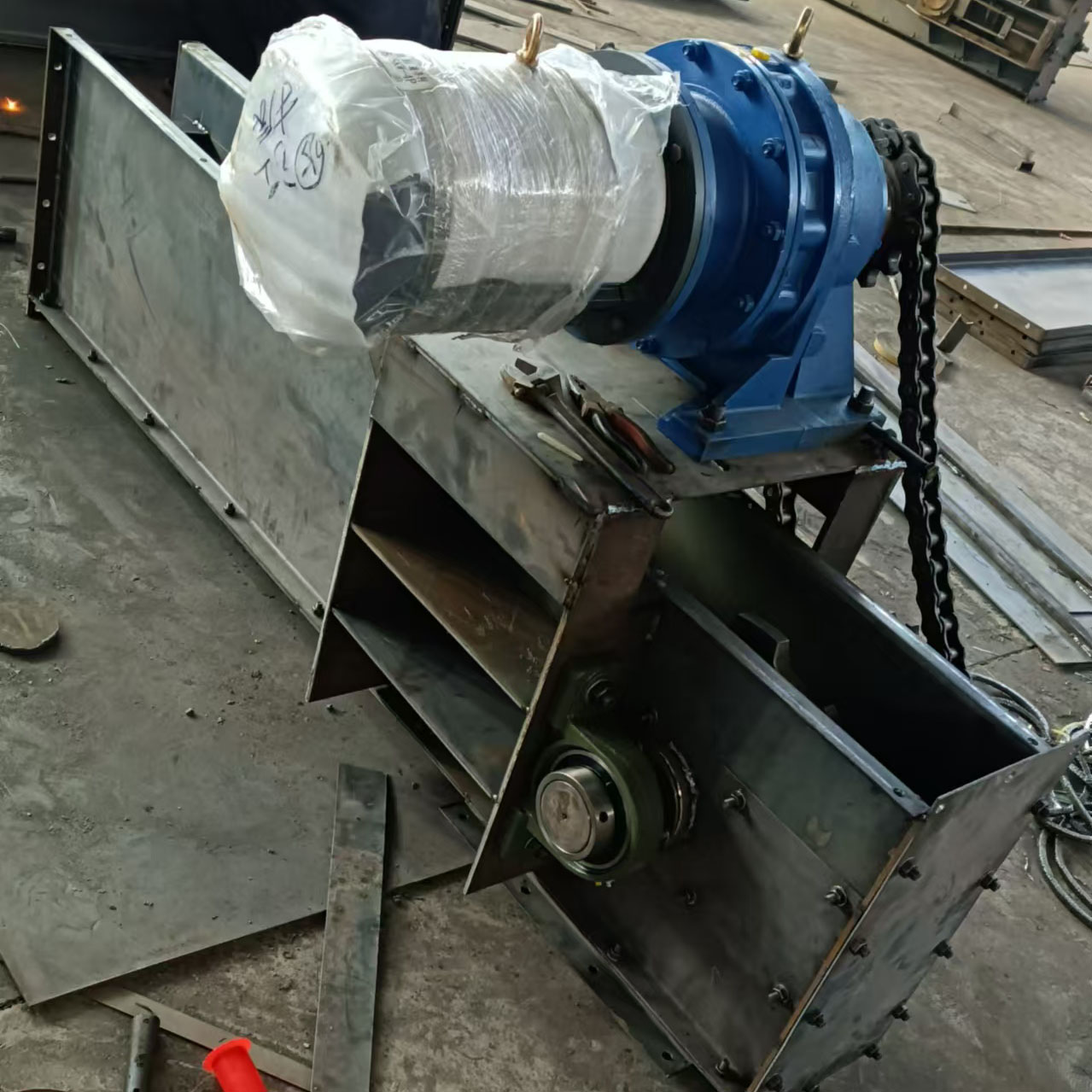 喂料機重載傳送帶 刮板輸送機