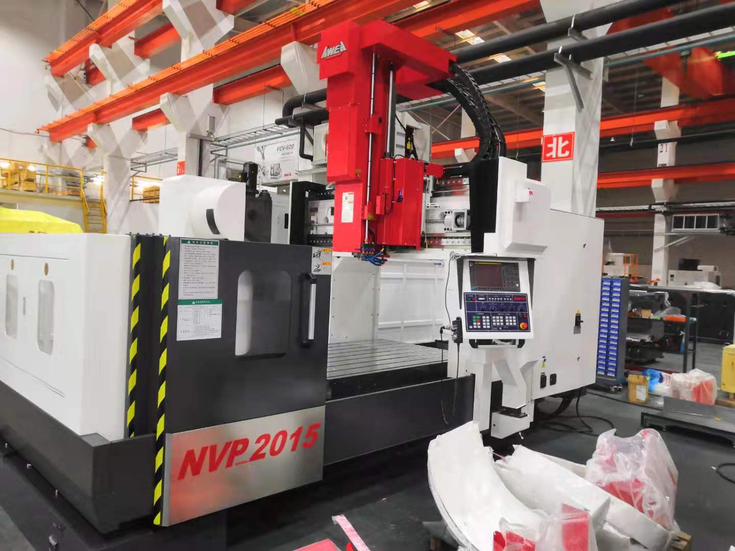 臺灣亞崴NVP-2015龍門加工中心機規(guī)格
