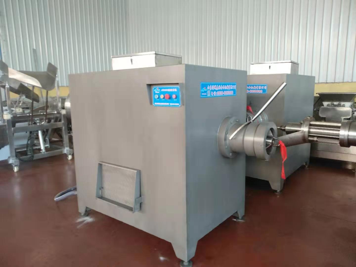 大型破冰機，凍肉破冰粉碎絞肉機，春秋250絞肉機