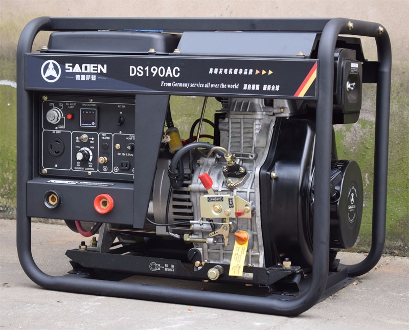 上海薩登190A柴油發電電焊機DS190AC價格