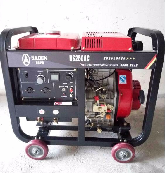 上海薩登250A柴油發電電焊機DS250AC價格