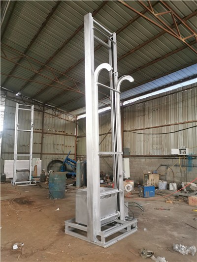 有機肥料翻斗式上料機 多功能單斗提升機