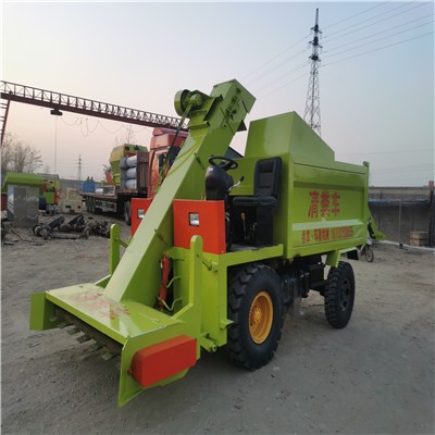 養(yǎng)殖場牛糞清理車 液壓全自動清糞機