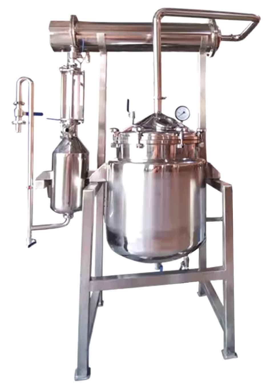 中藥植物精油純露提取機薰衣草揮發油提取設備
