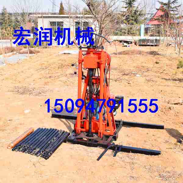 供應小型勘探取芯機 野外單人探礦鉆機  巖土工程背包鉆機