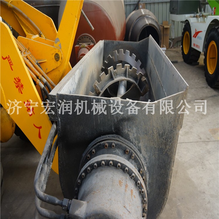 混泥土自動上料攪拌車  2方自動上料攪拌車價格