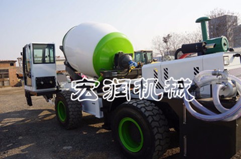 新型移動自上料攪拌車 12方混凝土攪拌車  移動式混凝土攪拌車