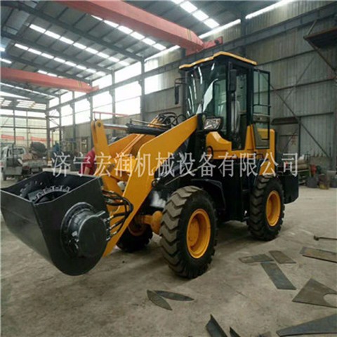 宏潤(rùn)牌裝載機(jī)式鏟斗混凝土攪拌車  混凝土砂漿攪拌移動(dòng)斗式攪拌機(jī)暢銷