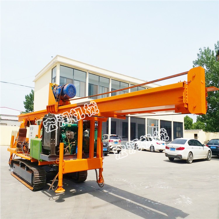 新型輪式旋挖鉆機 建筑工地地基打樁機