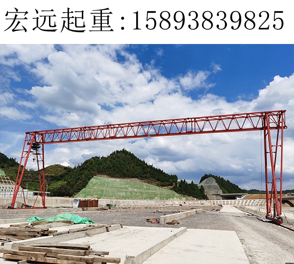 滁州龍門吊大車運行不同步的原因