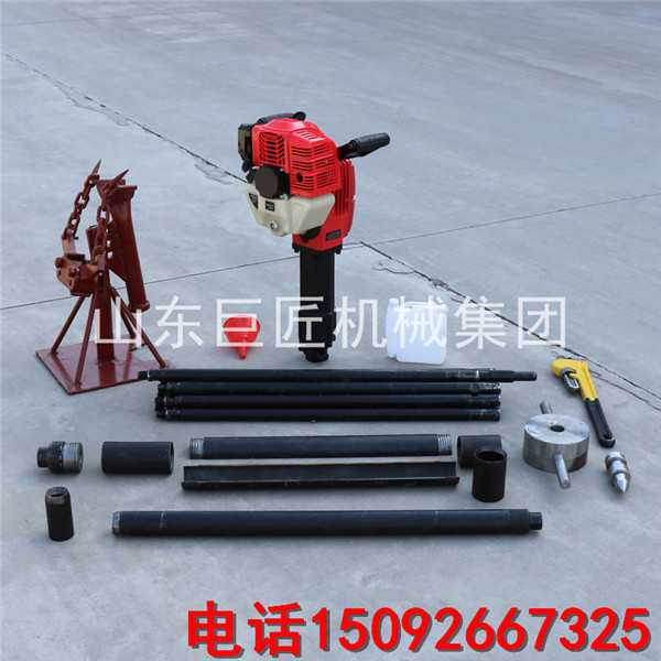 現(xiàn)貨供應(yīng)QTZ-2便攜取土鉆機(jī) 單人操作大功率 沖擊式地質(zhì)勘探鉆機(jī)