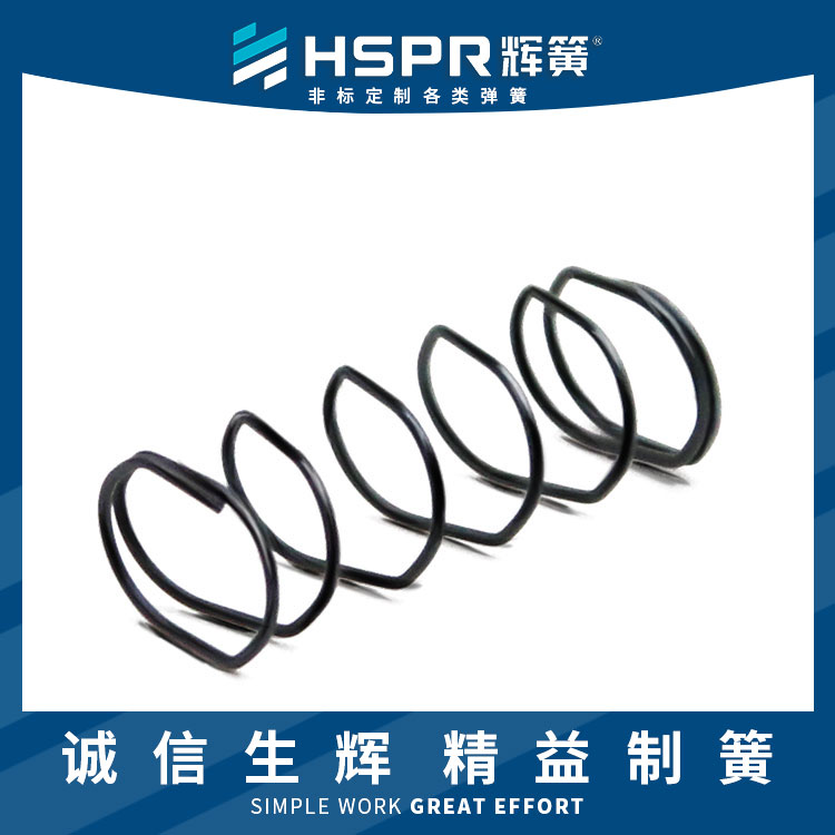 鎳絲扁彈簧扁壓縮彈簧回彈扁彈簧汽車開(kāi)關(guān)扁簧雙線扁彈簧