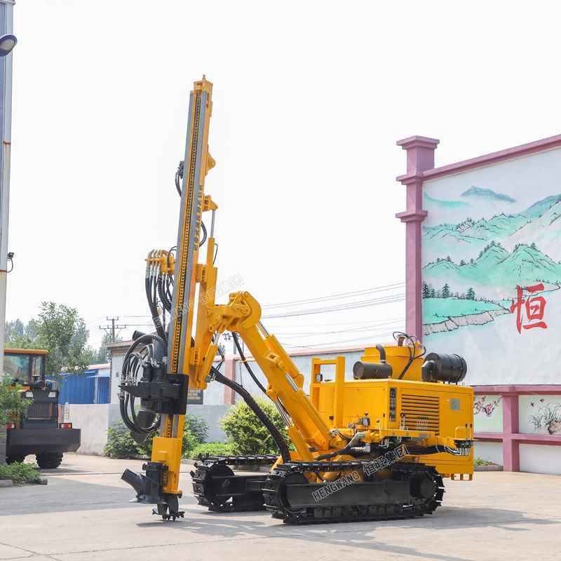 分體式潛孔鉆機(jī) 雙擺線馬達(dá)露天礦場(chǎng)履帶鉆機(jī)
