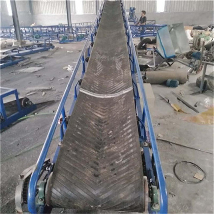 小型皮帶輸送機 升降輸送上料機 袋裝飼料運輸機