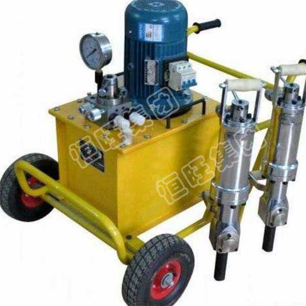 （安全環(huán)保效率高）250型巖石劈裂機 電動、汽油、柴油動力泵站