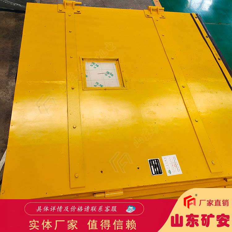 一推一拉無壓風門 鋼制結構堅固耐用