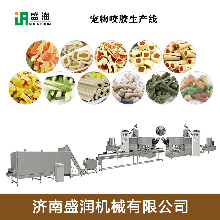 盛潤機械DLG100-狗咬膠膨化機