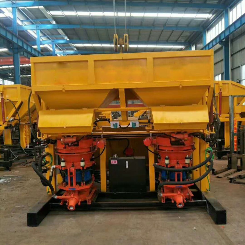 全國直銷一拖二單料斗噴漿機(jī)液壓聯(lián)合自動(dòng)上料機(jī)組遂道噴漿支護(hù)用