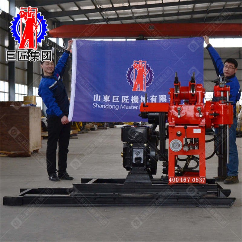 華夏巨匠HZ-130YY地質取芯鉆機130米小型液壓巖心勘探