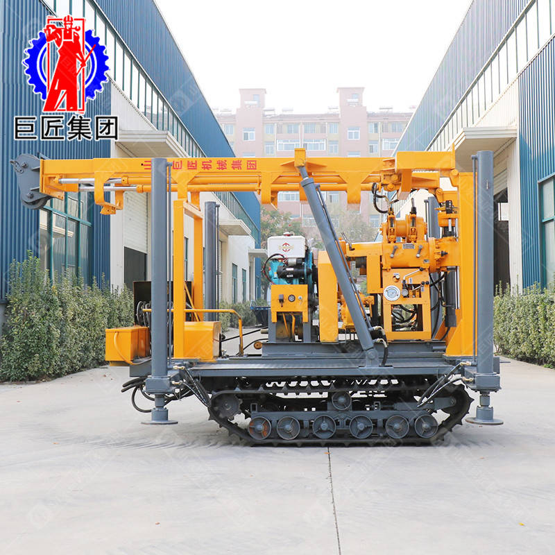 華夏巨匠YQZD-30型履帶式液壓輕便鉆機