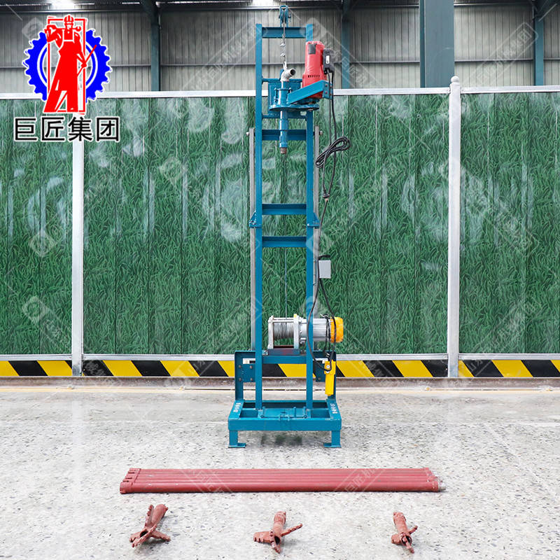華夏巨匠 SJD-2B型折疊式電動(dòng)打井機(jī) 4KW全自動(dòng)鉆井機(jī) 小型水井鉆機(jī)