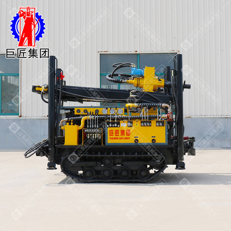 華夏巨匠 CJDX-160履帶式氣動(dòng)水井鉆機(jī)