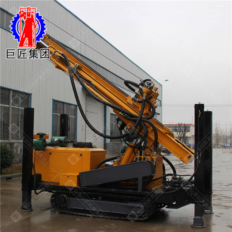 華夏巨匠 CJD-300履帶式氣動(dòng)水井鉆機(jī)