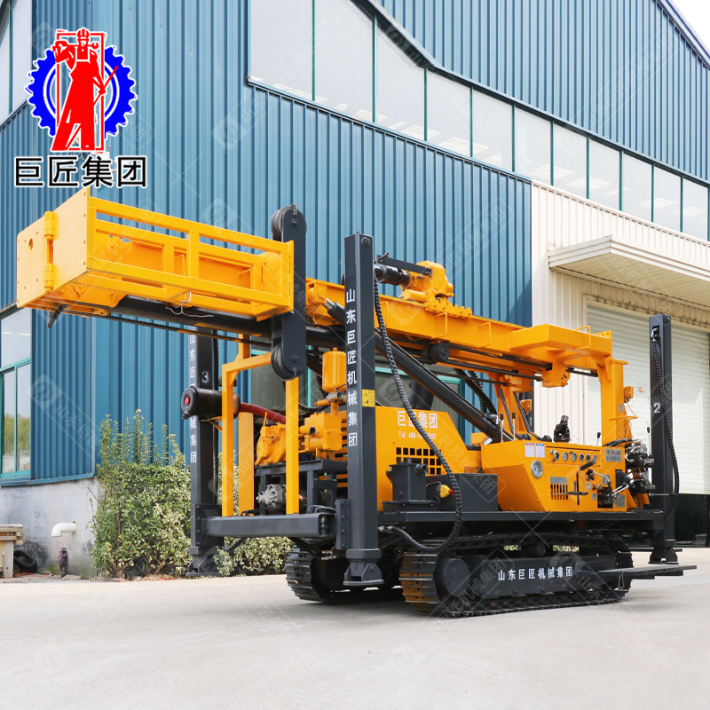 華夏巨匠 JDL-280機(jī)械式頂驅(qū)水氣兩用鉆機(jī)