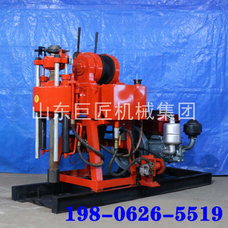 山東巨匠200型地質(zhì)勘探液壓水井鉆機(jī)巖心鉆機(jī)