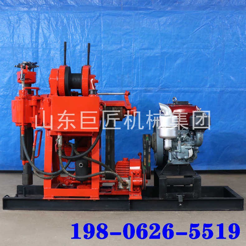 山東巨匠XY-180型地質(zhì)勘探水井鉆機(jī)巖心鉆機(jī)