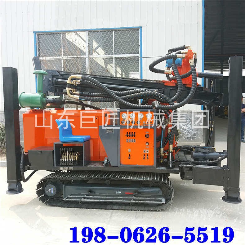 巨匠供應(yīng)高效氣動(dòng)鉆井機(jī)FY260履帶式氣動(dòng)水井鉆機(jī)大型打井設(shè)備