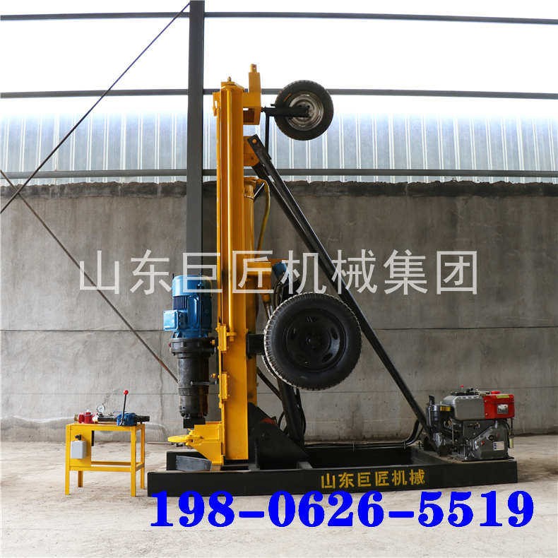 巨匠200D氣動(dòng)鉆井機(jī)輕便氣動(dòng)打井機(jī)潛孔鉆機(jī)用于工民鉆井地溫鉆井