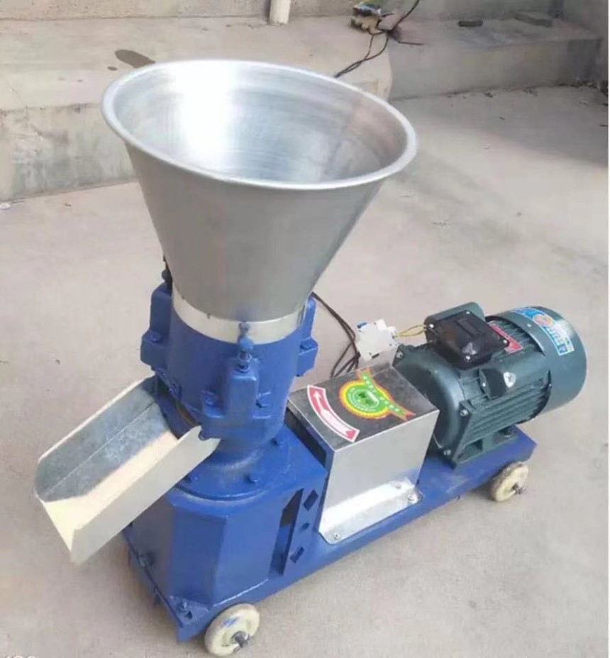 干飼料顆粒機小型顆粒機廠家飼料制粒機設備
