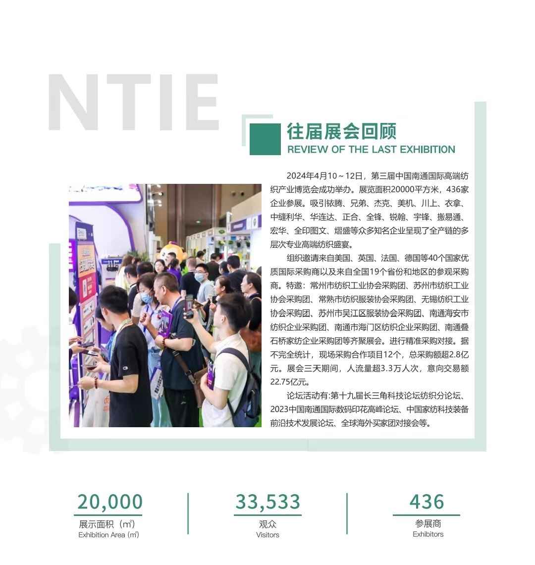 2025南通家用紡織品紡織面輔料博覽會