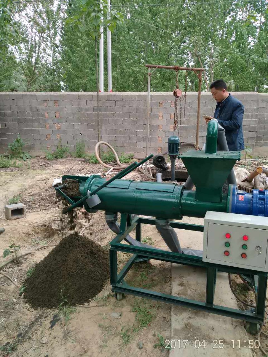 廠家直供固液分離擠壓脫水機糞便脫水處理設備