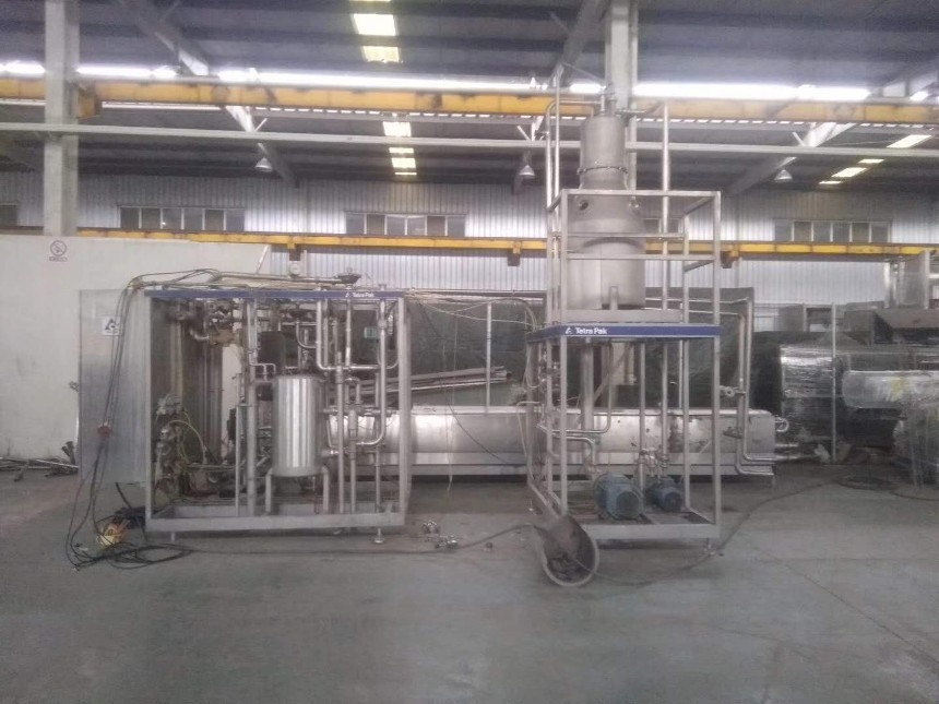 轉讓廠區現貨利樂UHT殺菌機