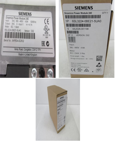 西門子6SL3224-0BE21-5UA0控制器模塊 電機馬達