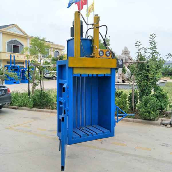 河北秸稈藥材打包機(jī)銷售              金屬鋁合金壓扁機(jī)