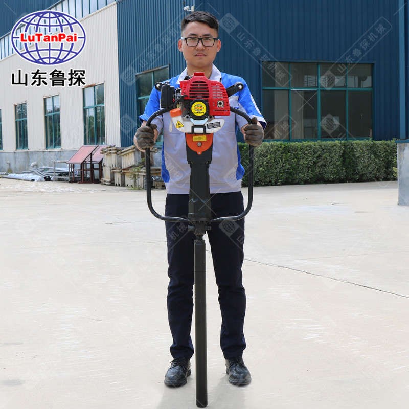 山東魯探提供QTZ-1沖擊式取土鉆機 內燃助力土壤勘探鉆機