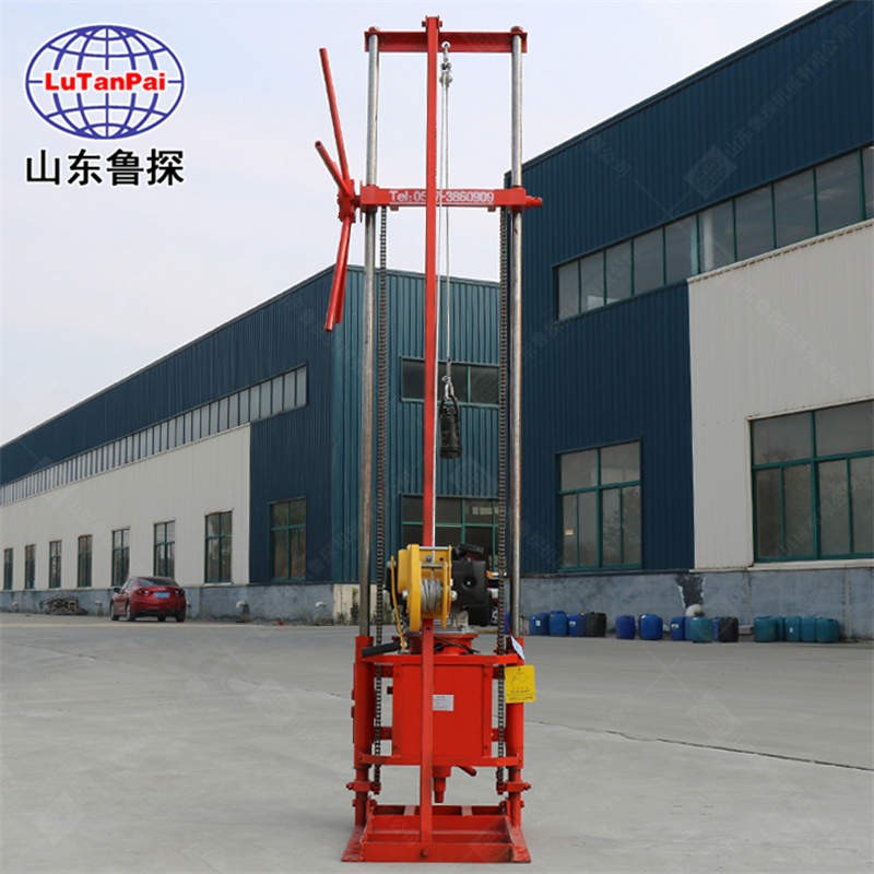 魯探直供QZ-2CS型卷揚機款輕便取樣鉆機