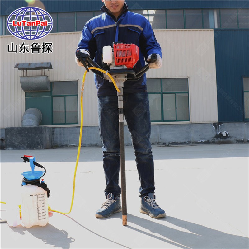 進口馬力 背包式巖芯鉆機 輕便巖芯取樣 BXZ-1型單人背包鉆采設備
