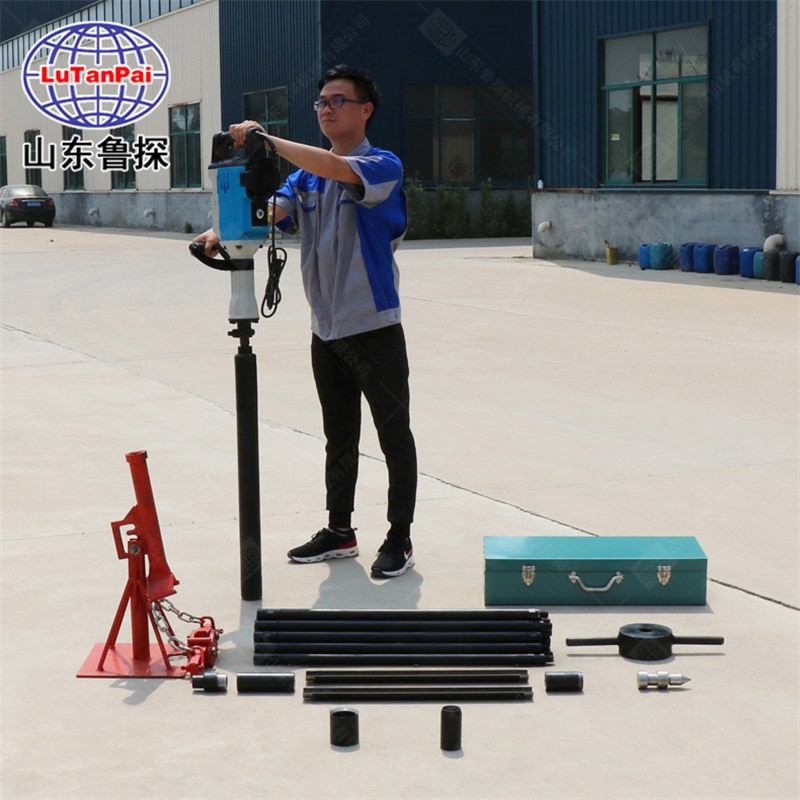 電動(dòng)取樣器 便攜式小型原狀土采集器 QTZ-3D電動(dòng)便攜式取土鉆機(jī)