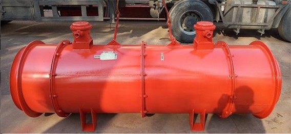 礦用對旋風機FBD系列防爆對旋風機工作原理