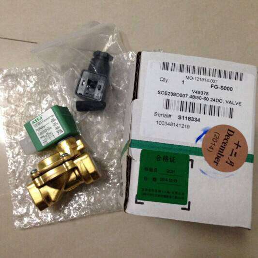SCG353G044 24VDC 插頭ASCO脈沖除塵閥